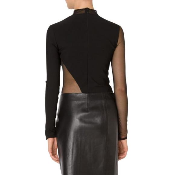 Mugler - Sheer Panel Bodysuit - FR 38 - Picture 5 of 6